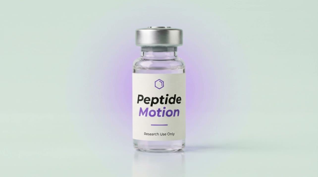 Peptide Motion research vial