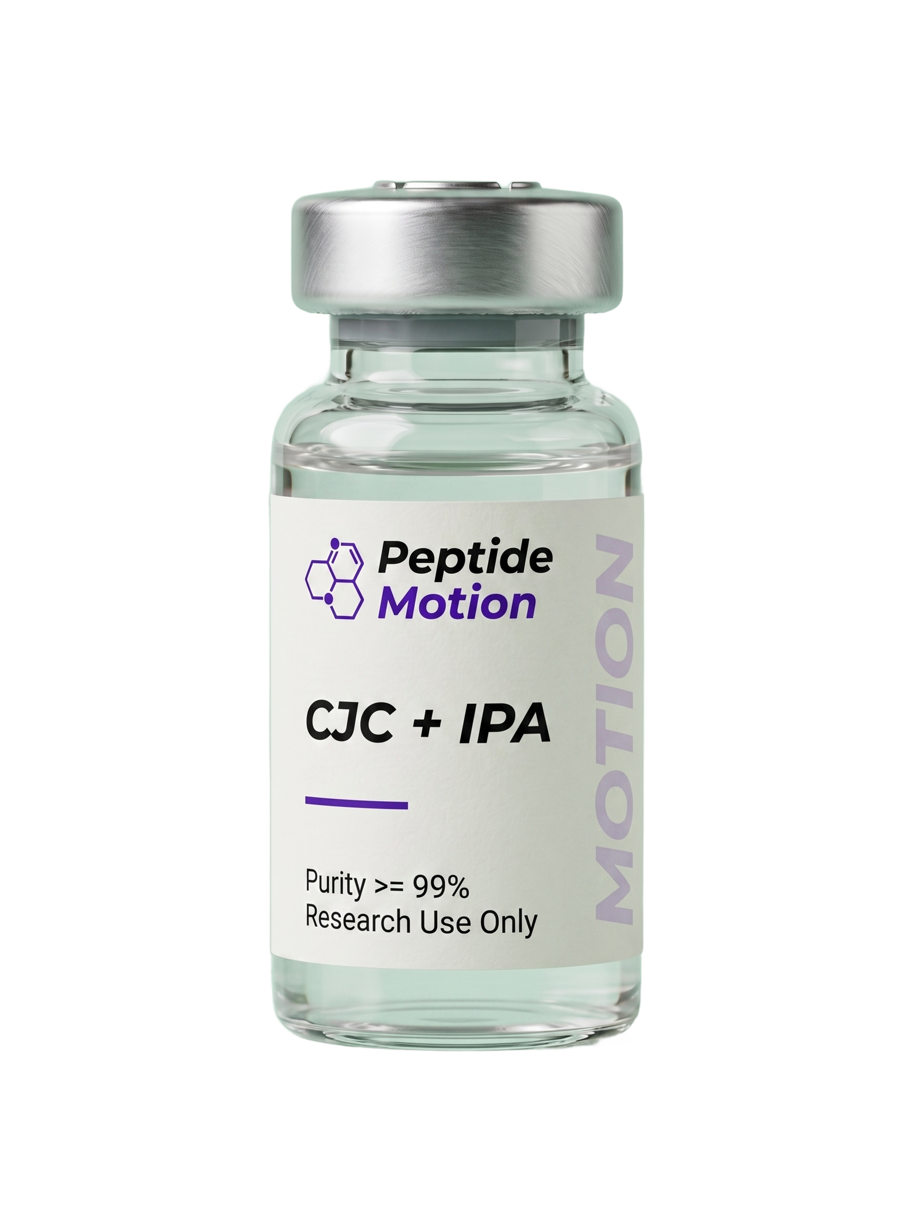 CJC + IPA research peptide vial