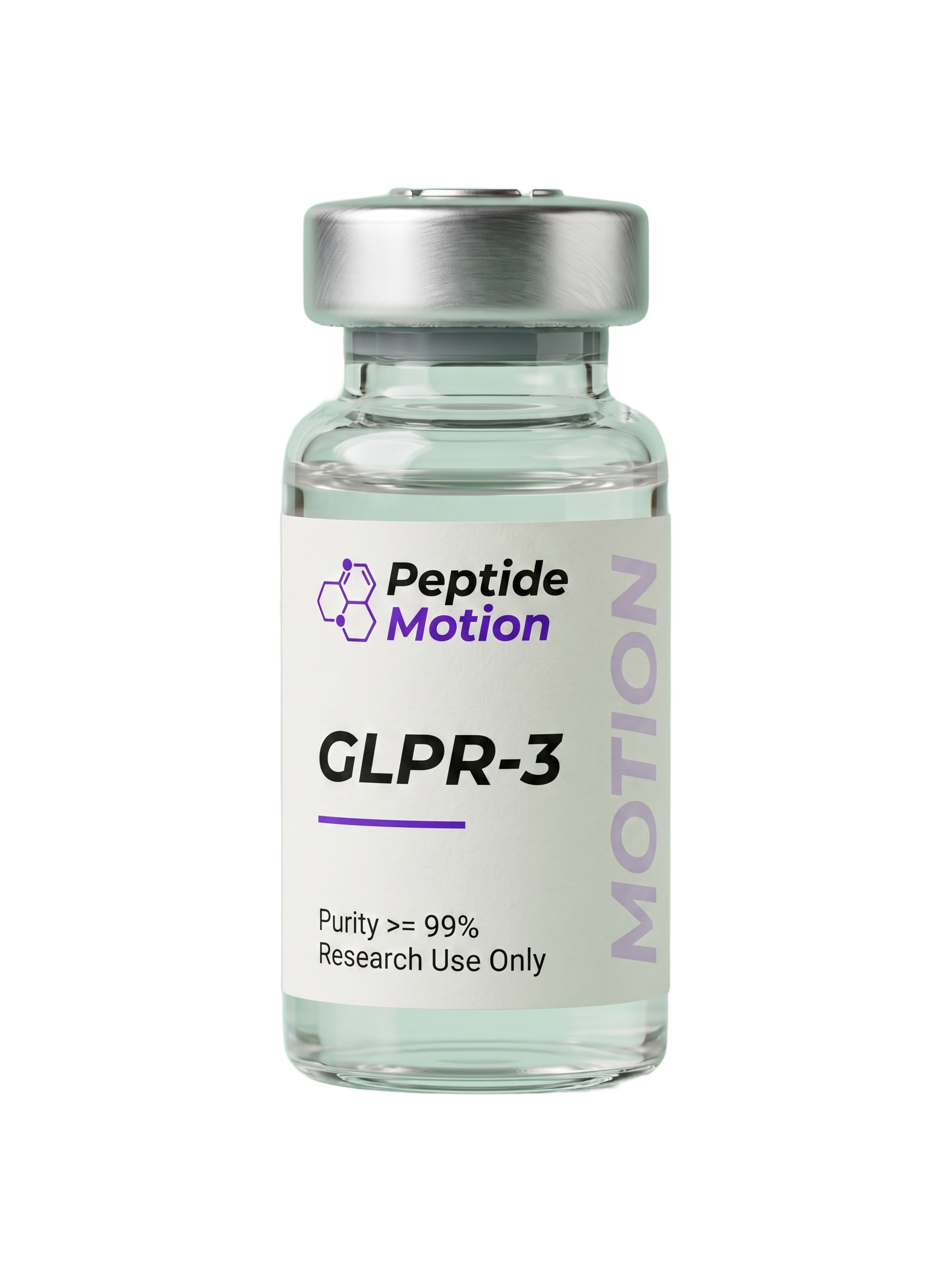 GLPR-3 research peptide vial